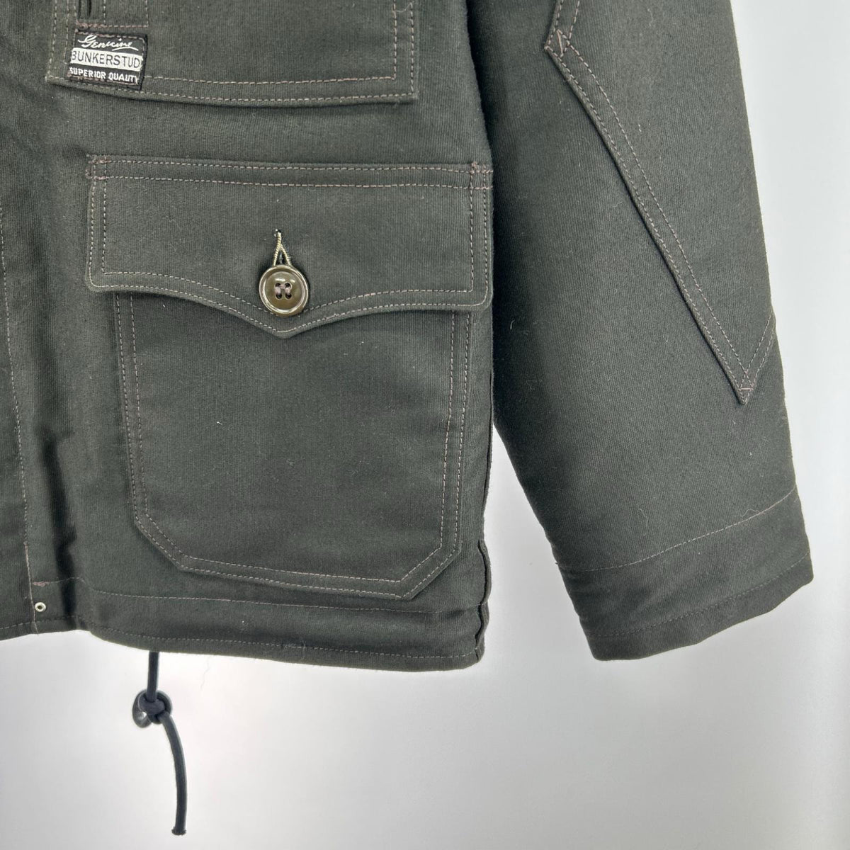 ジャケット BROWNING デッキジャケット カーキ 36 ブラック