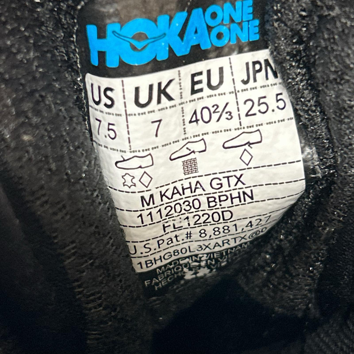 シューズ KAHA GTX 25.5cm (US7 1/2 UK7 EU41) ブラック