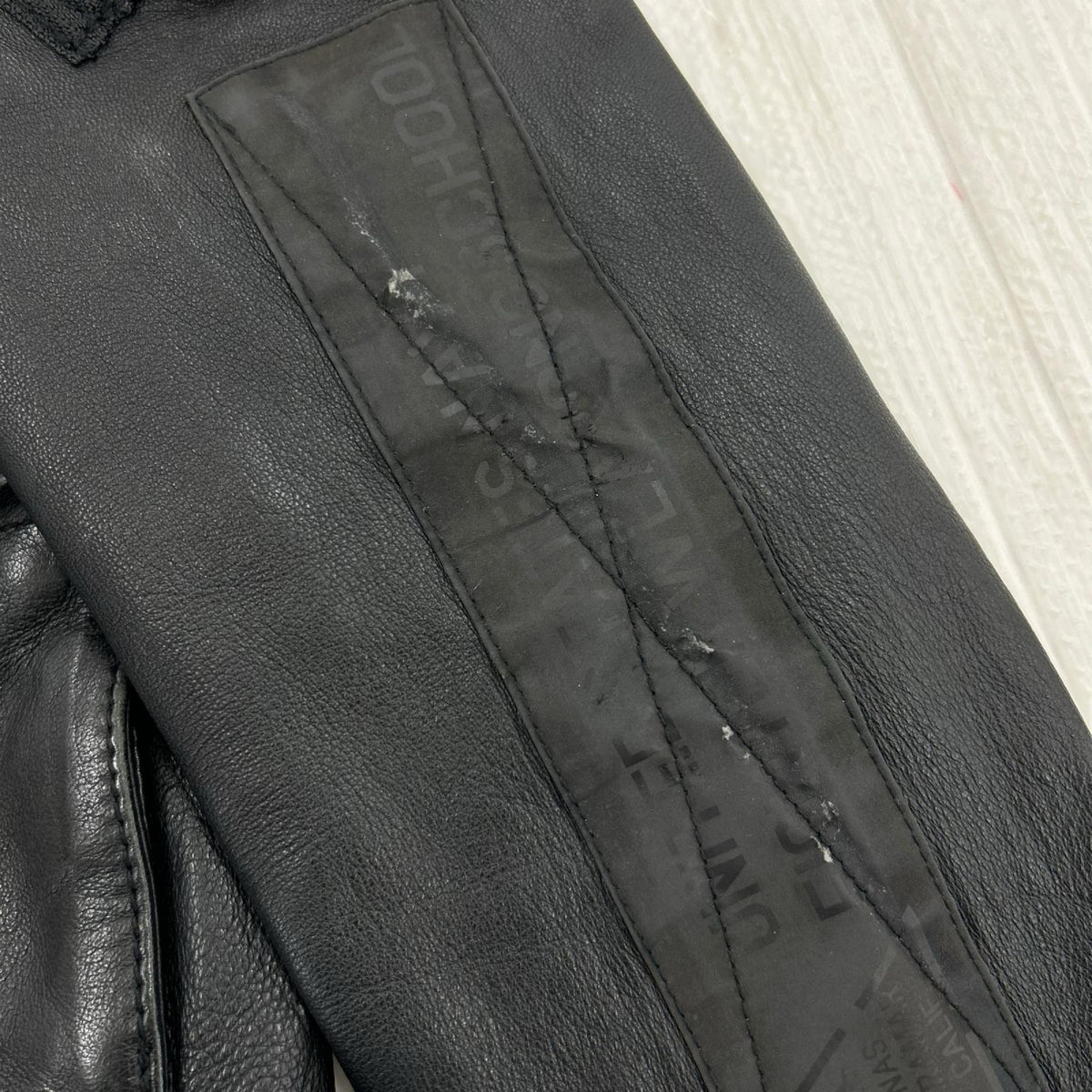 レザージャケット CWU LEATHER JKT TOP GUN/M/ブラック M ブラック