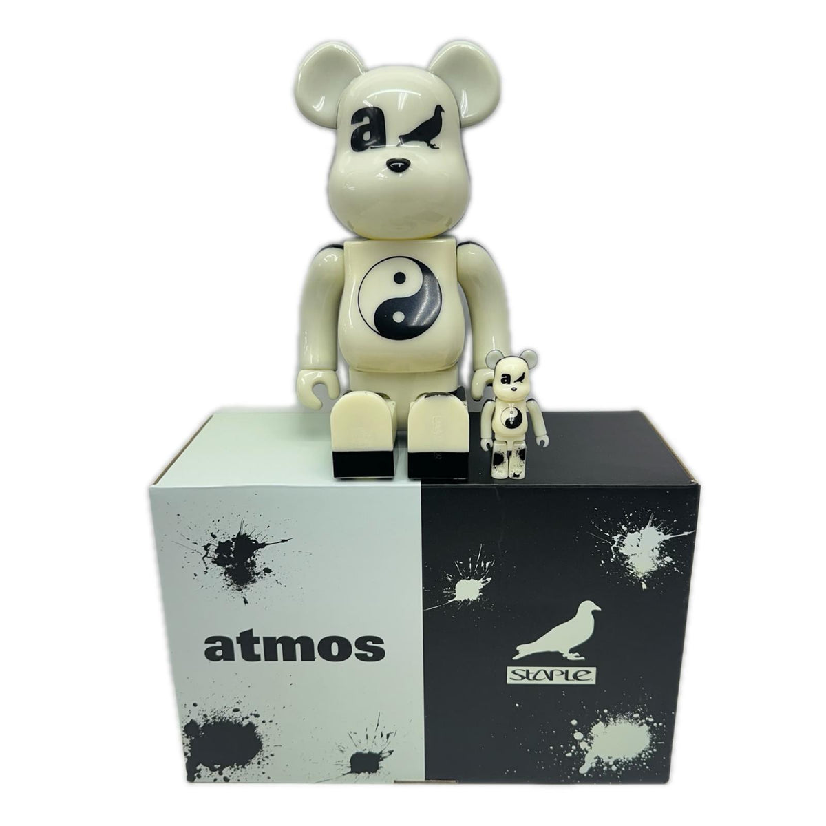 BE@RBRICK × atmos × STAPLE フィギュア/グッズ