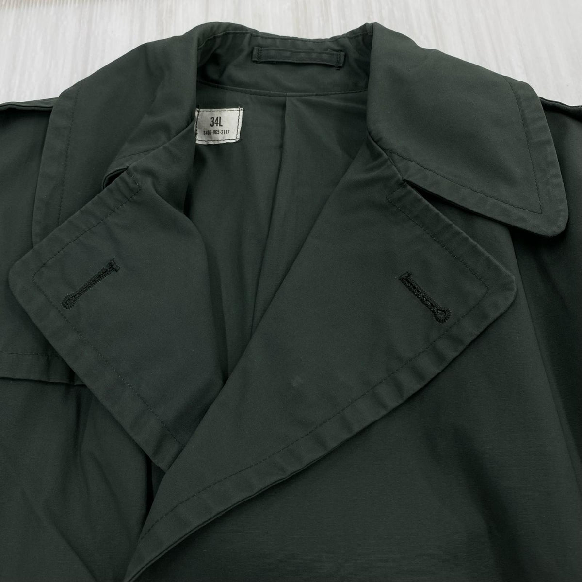 ジャケット 70s U.S.ARMY AG274 RAINCOAT カーキ (34L) カーキ