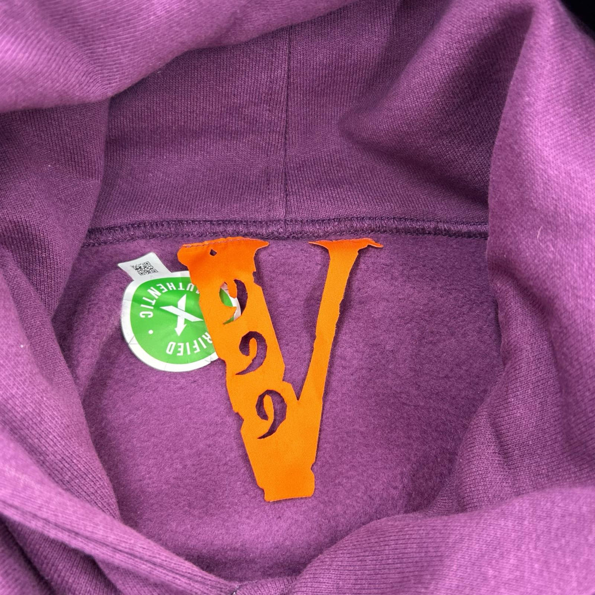 パーカー VLONE×Juice Wrld Legends Never Die Hoodie XL 紫 パープル