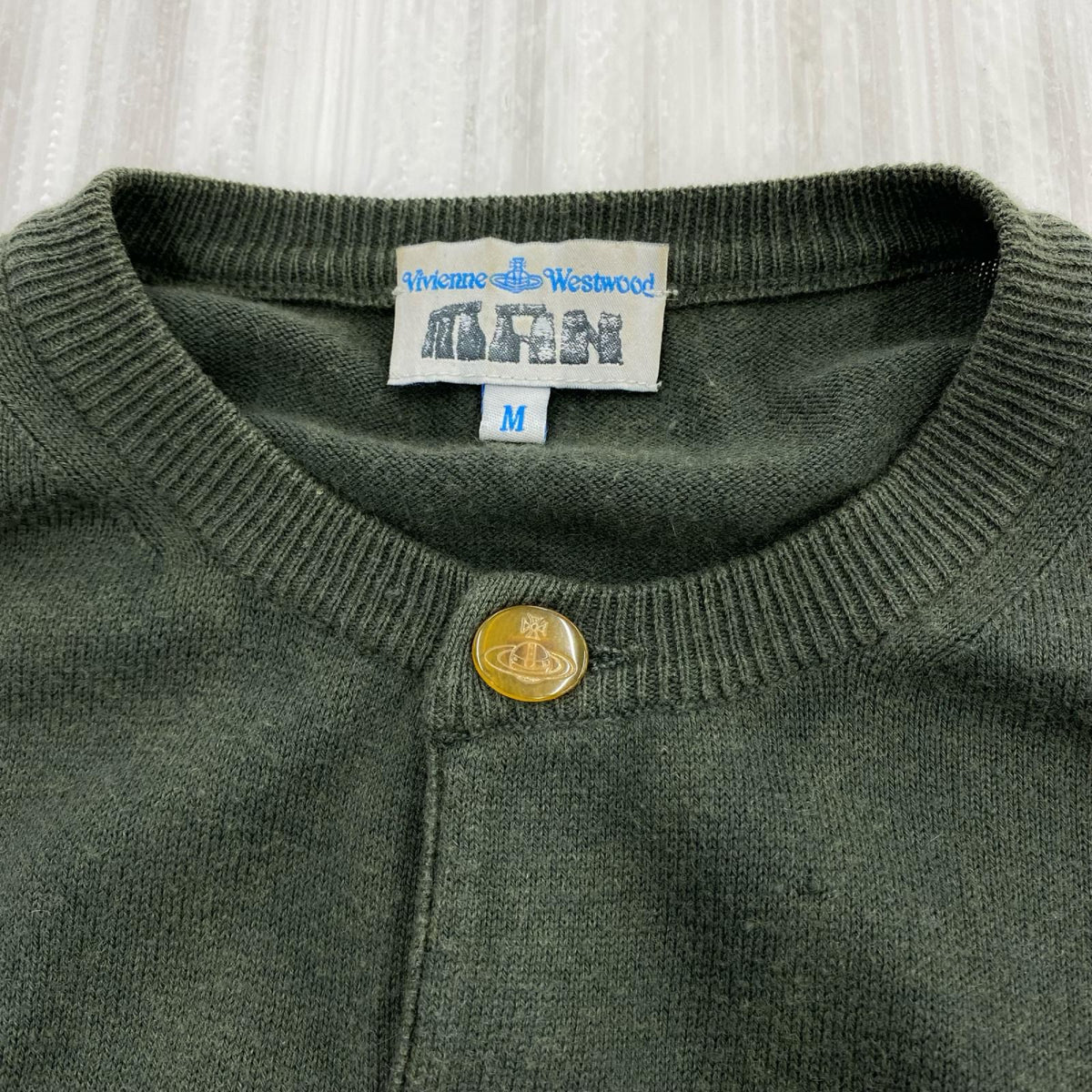 カーディガン Vivienne Westwood カーディガン M グリーン