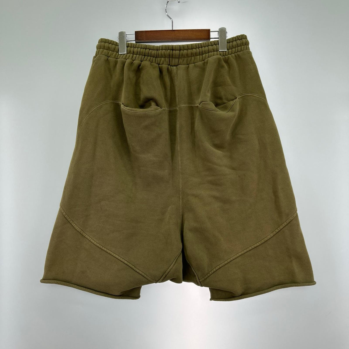 ショートパンツ entire studios サルエル スウェット パンツ カーキ M M カーキ
