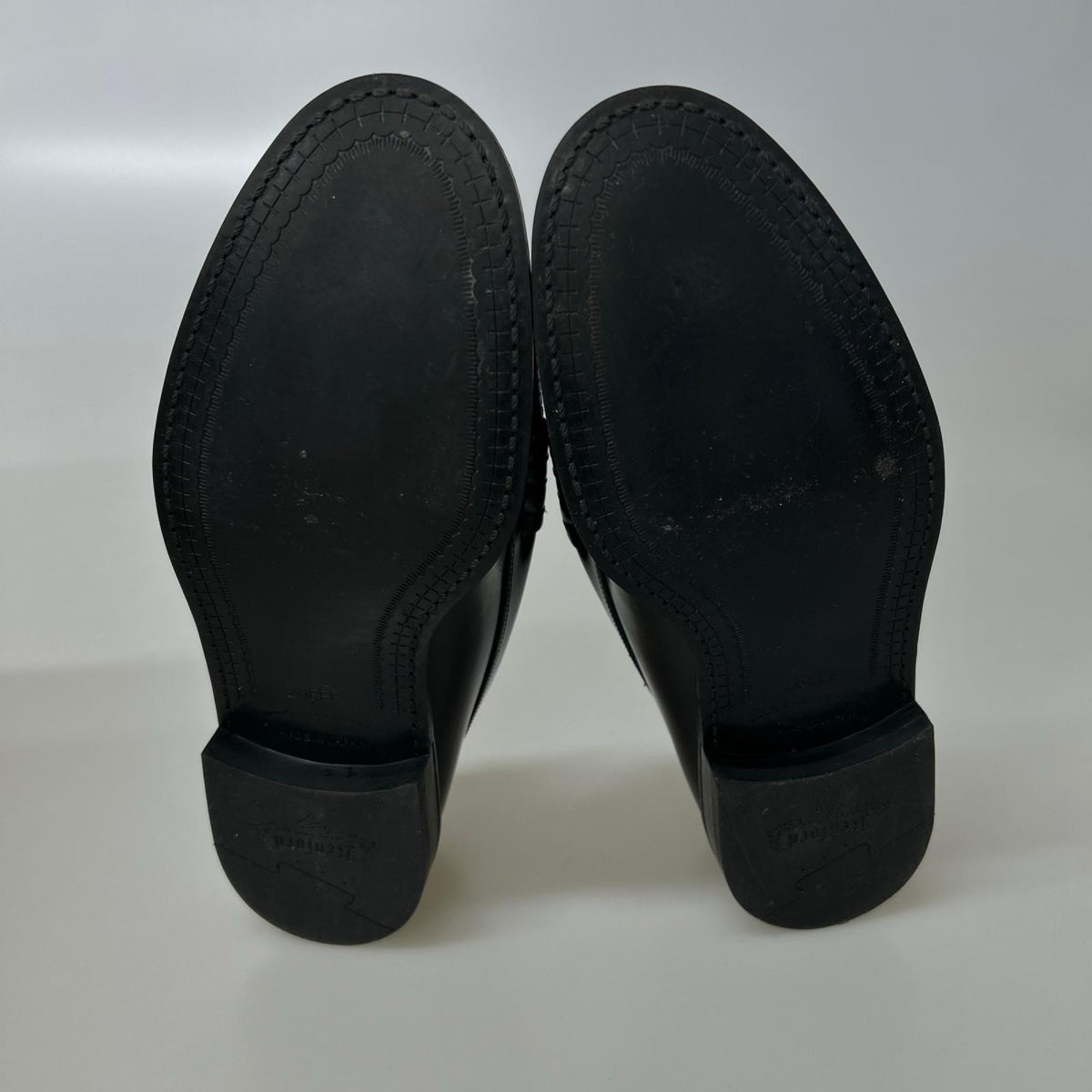 シューズ The Kenford FINE SHOES ローファー ペイズリー 黒 26.0cm 26cm (US8 UK7 1/2 EU42) ブラック