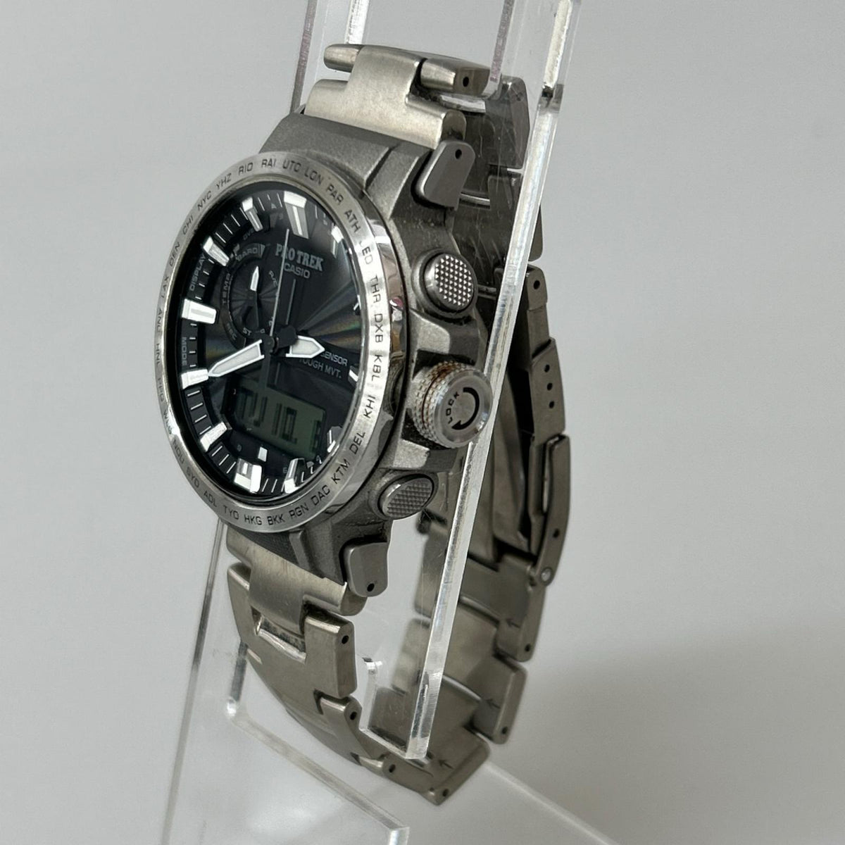 腕時計 PROTREK ソーラー ブラック