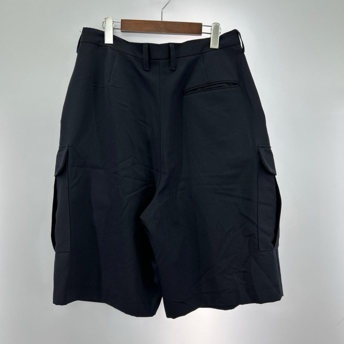 ショートパンツ CARGO SUIT SHORTS ネイビー S ブラック