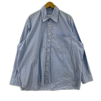 長袖シャツ BIG SHIRT VELCRO ブルー M ブルー
