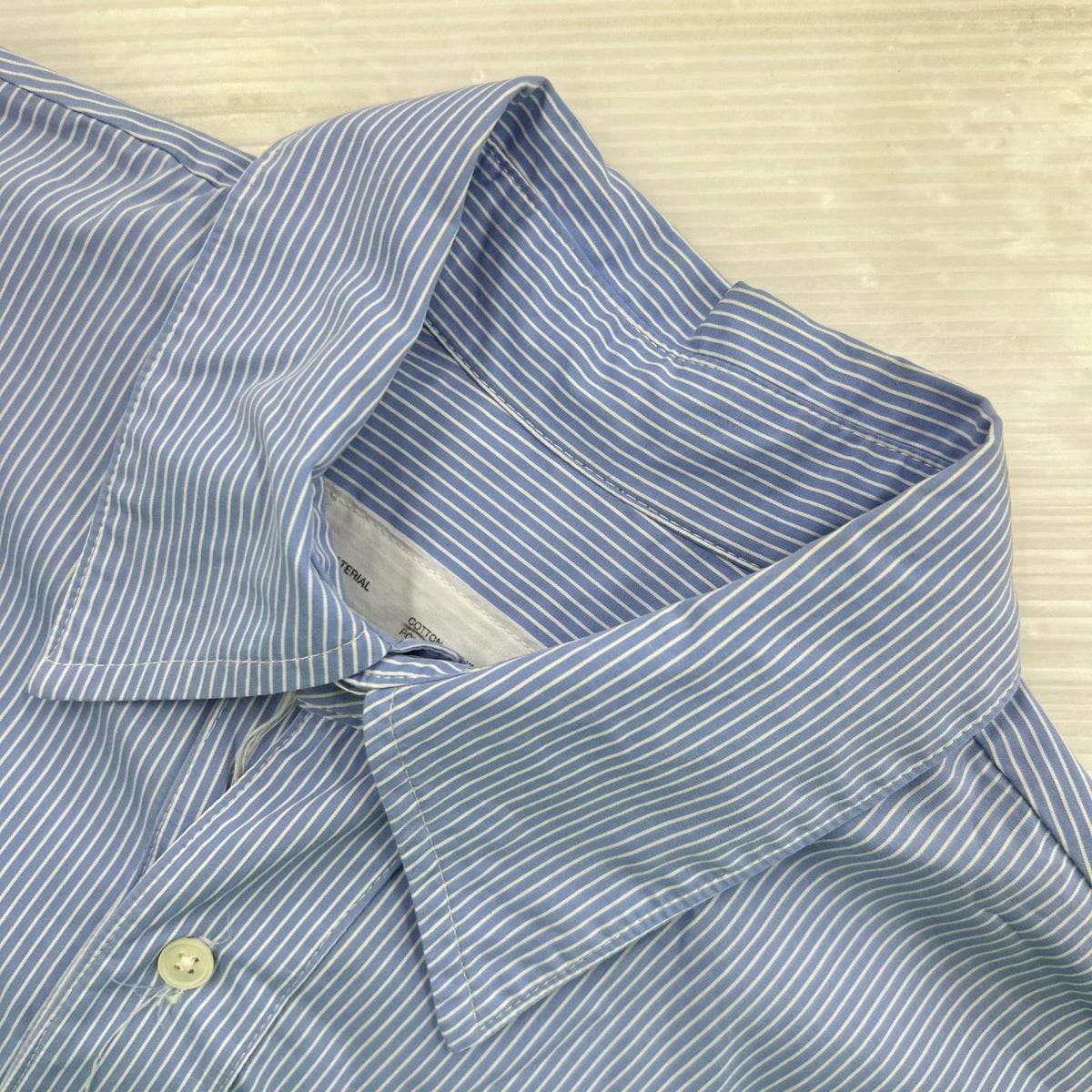長袖シャツ BIG SHIRT VELCRO ブルー M ブルー