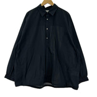 長袖シャツ 25SS Seersucker Pullover Shirt ブラック 1 ブラック