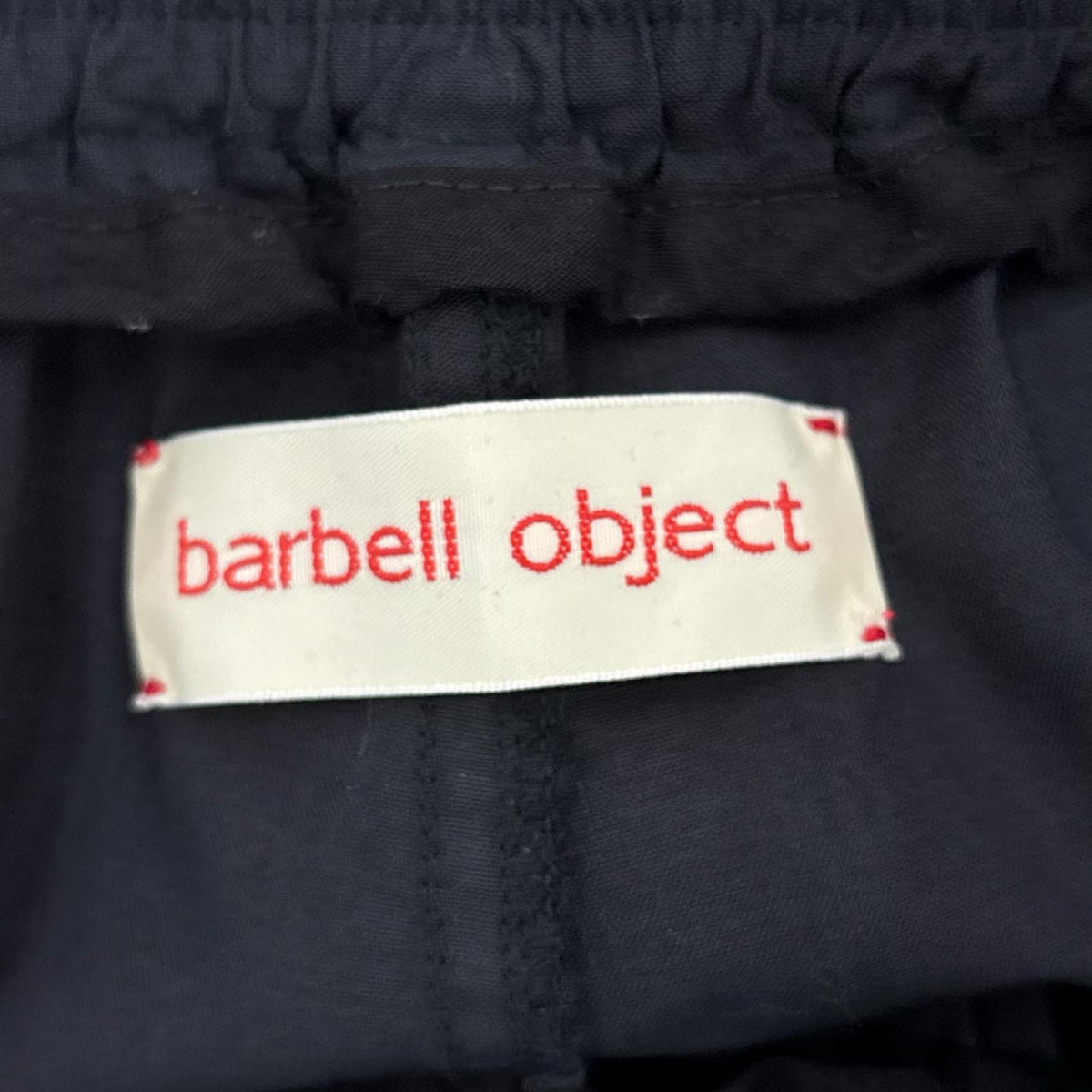 パンツ barbell object 25SS dw pt/イージーパンツ ブラック 1 ブラック