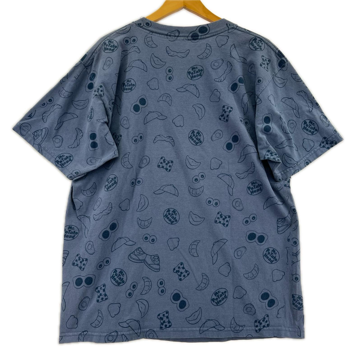 半袖Tシャツ 90s トイストーリー ミスター・ポテトヘッド 総柄T