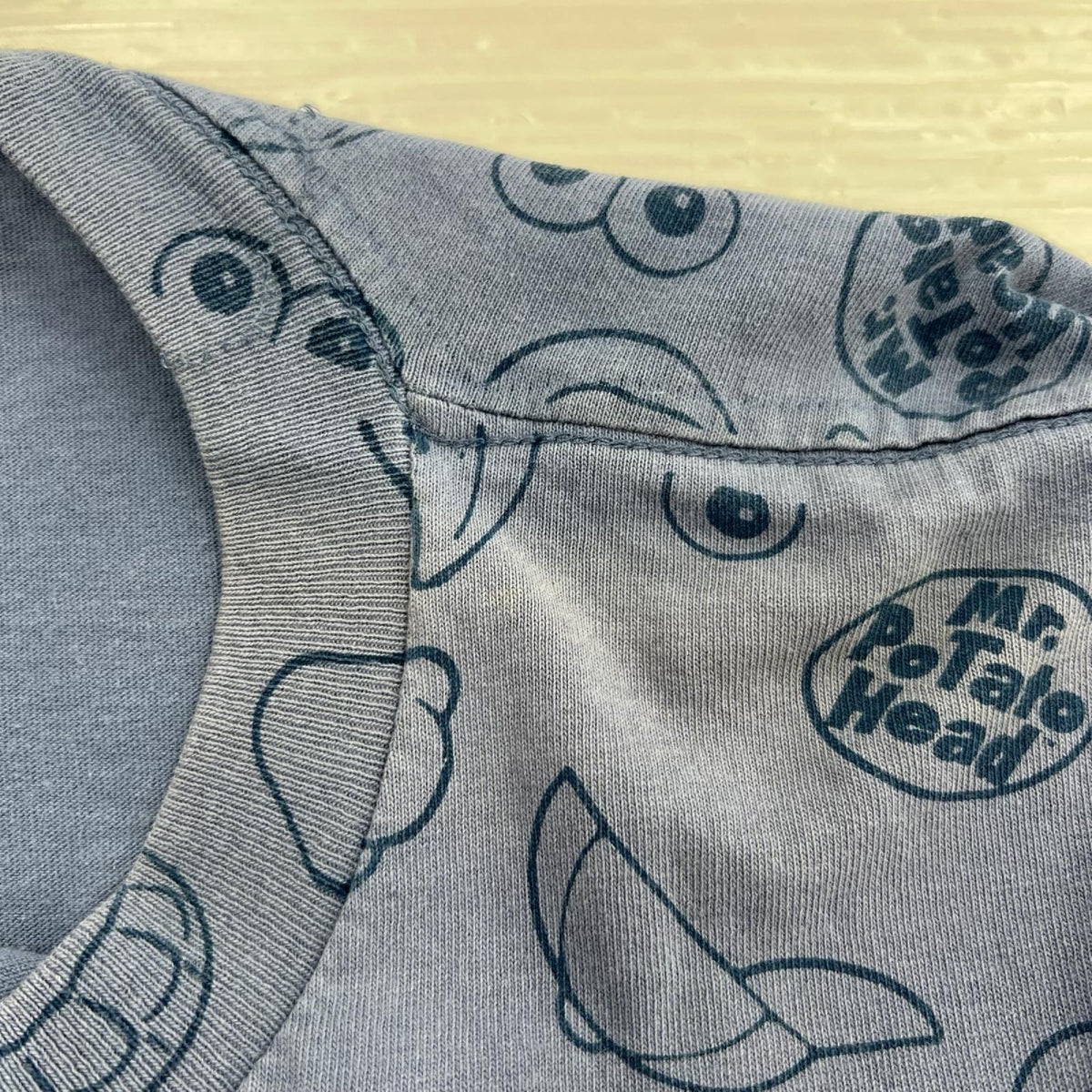 半袖Tシャツ 90s トイストーリー ミスター・ポテトヘッド 総柄T