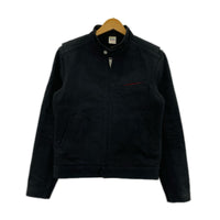ジャケット シングルライダース デニム BLK (38) 38 ブラック