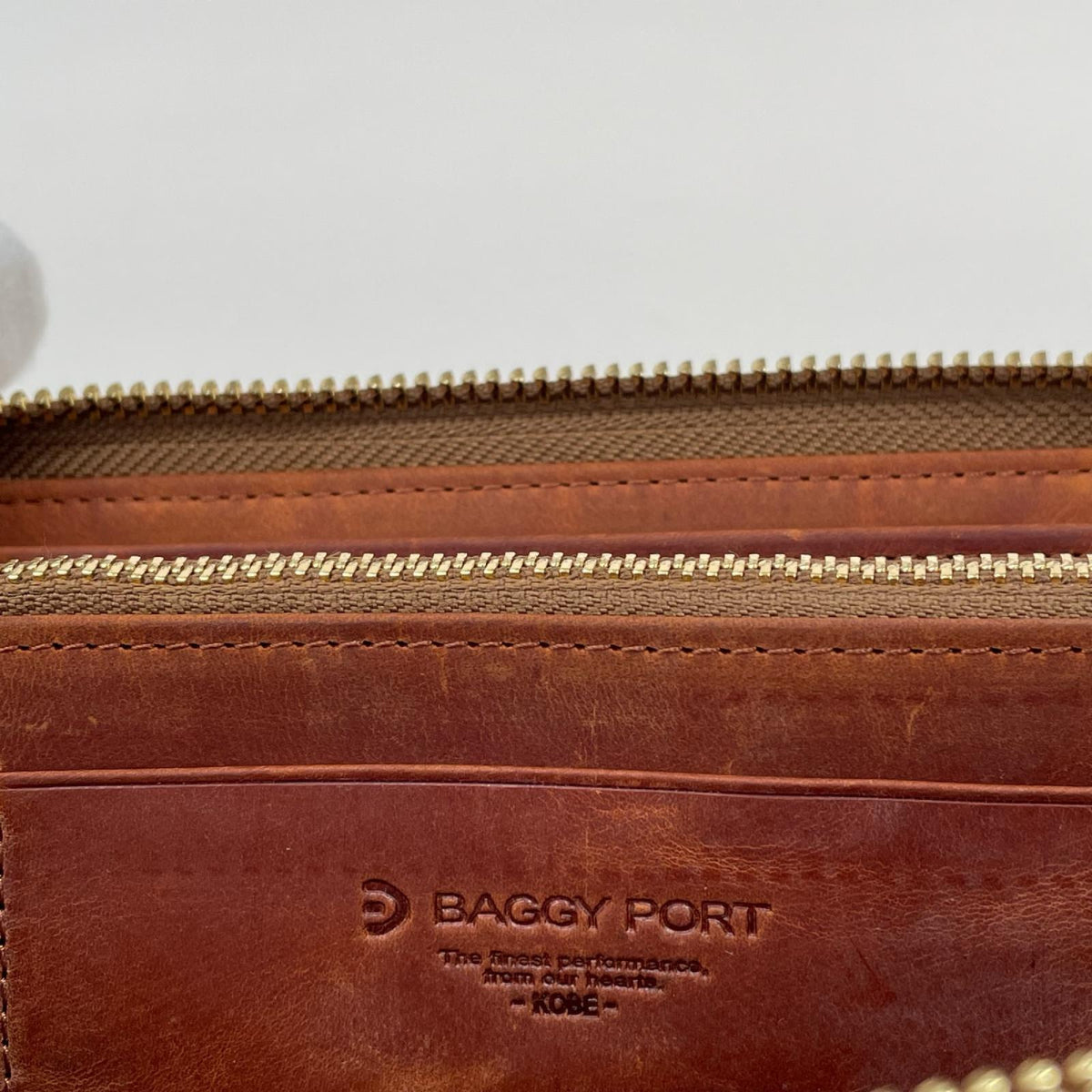 長財布 BAKU LEATHER ブラウン ブラウン