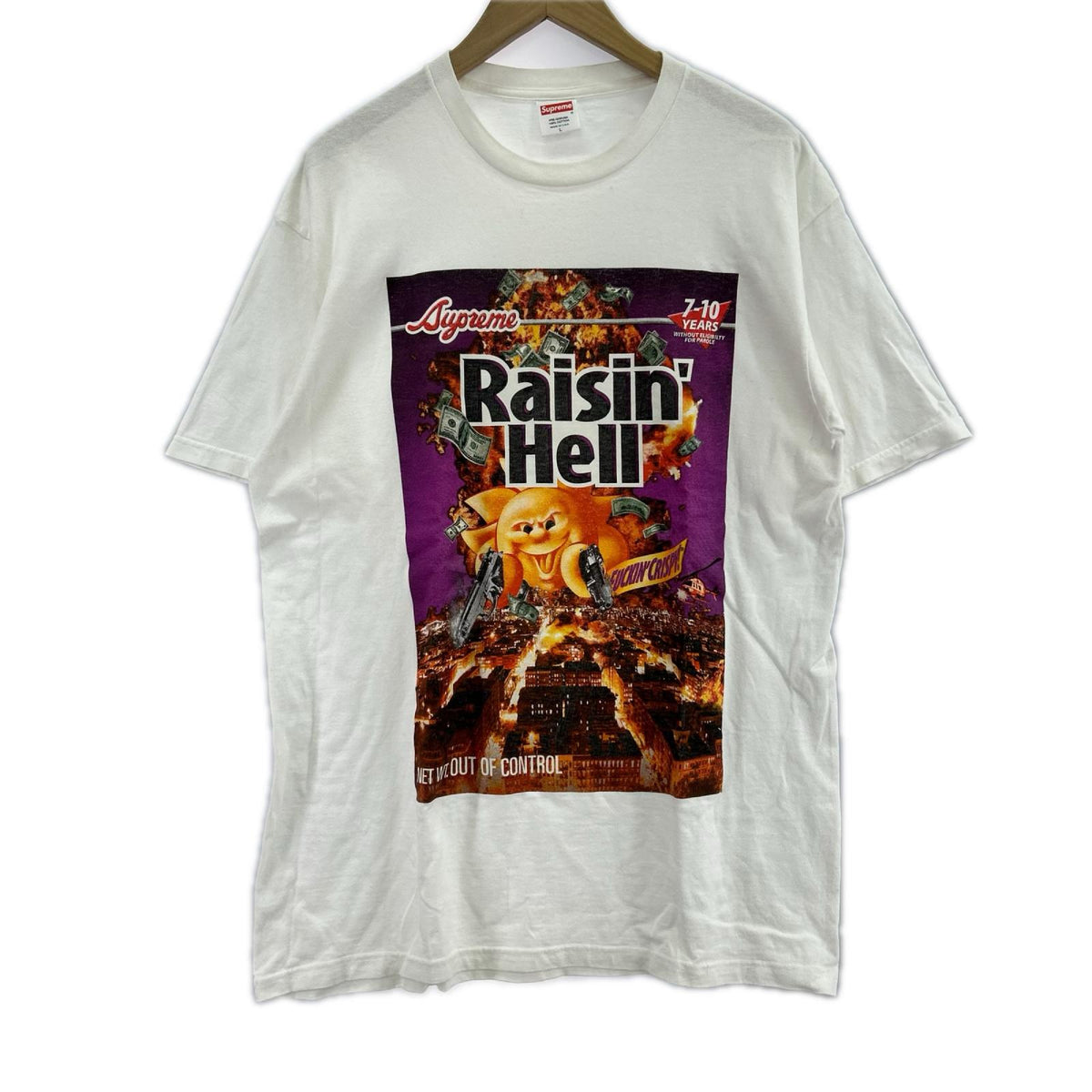 半袖Tシャツ 05SS/Raisin' Hell/L/ホワイト L ホワイト