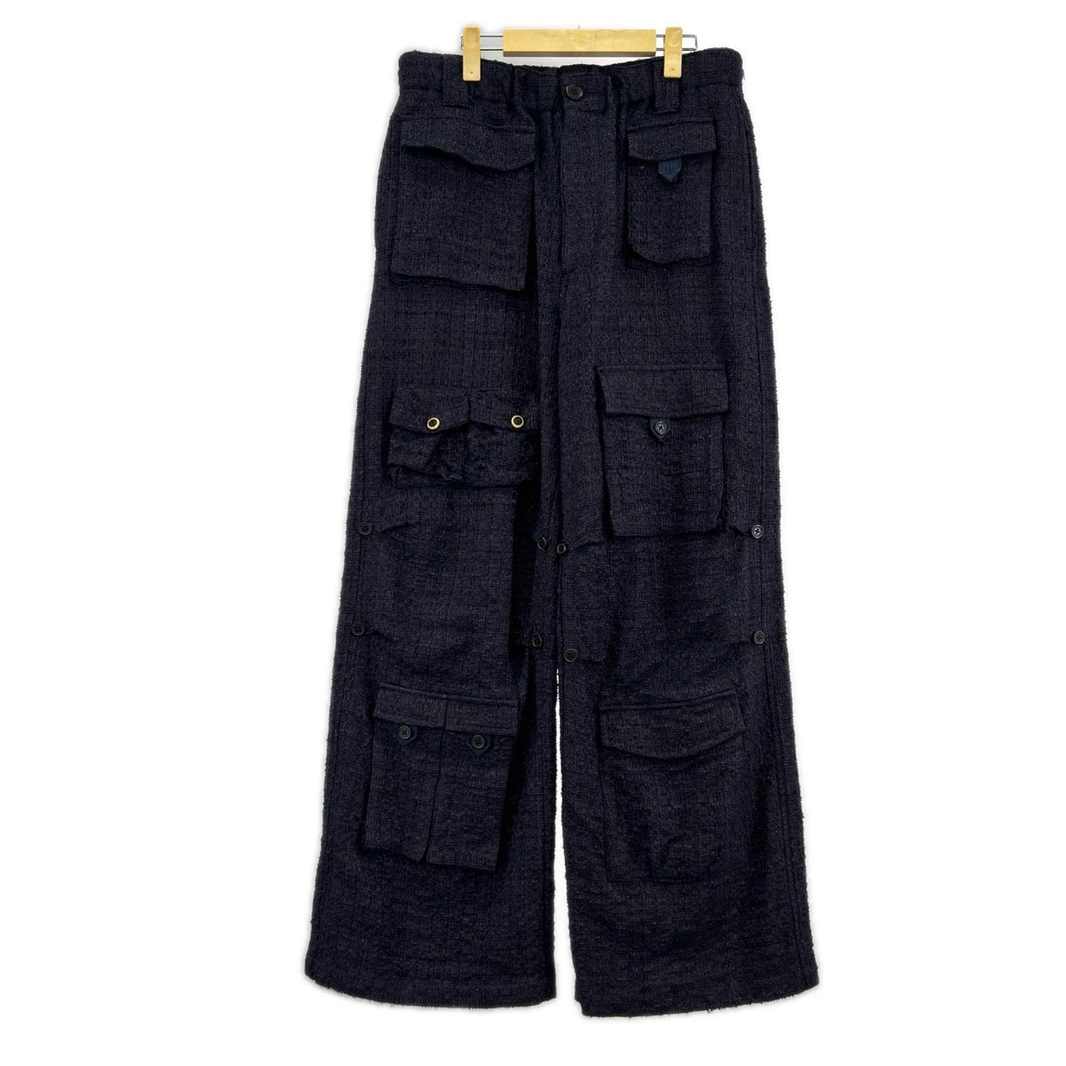 パンツ DAIRIKU 24AW TWEED PKT CARGO PANTS S 紺 S