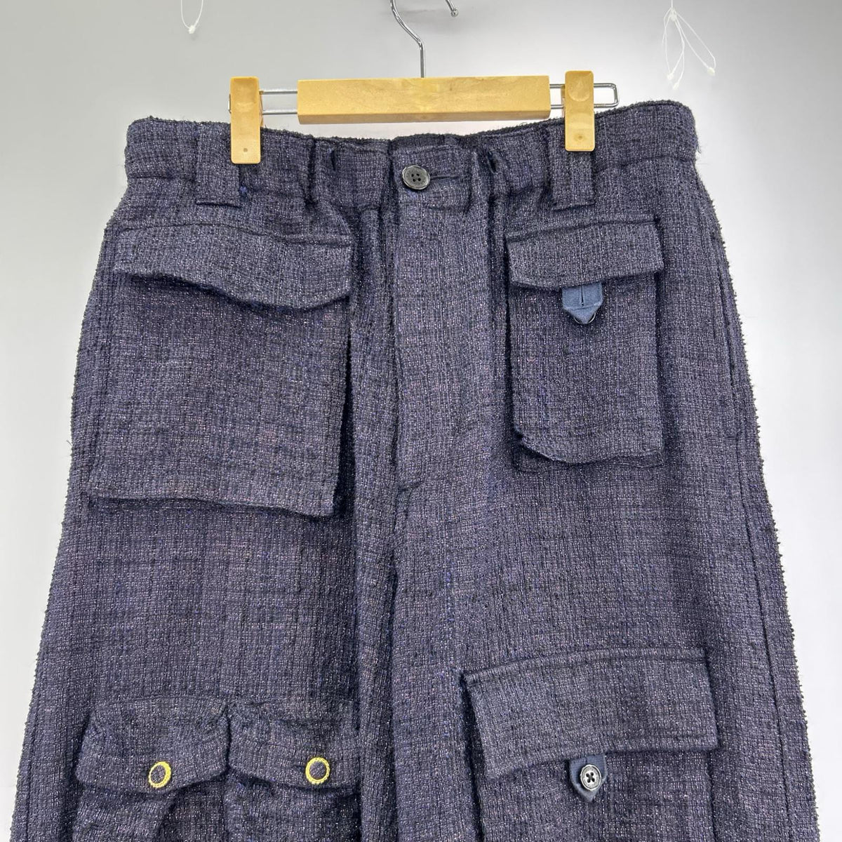 パンツ DAIRIKU 24AW TWEED PKT CARGO PANTS S 紺 S