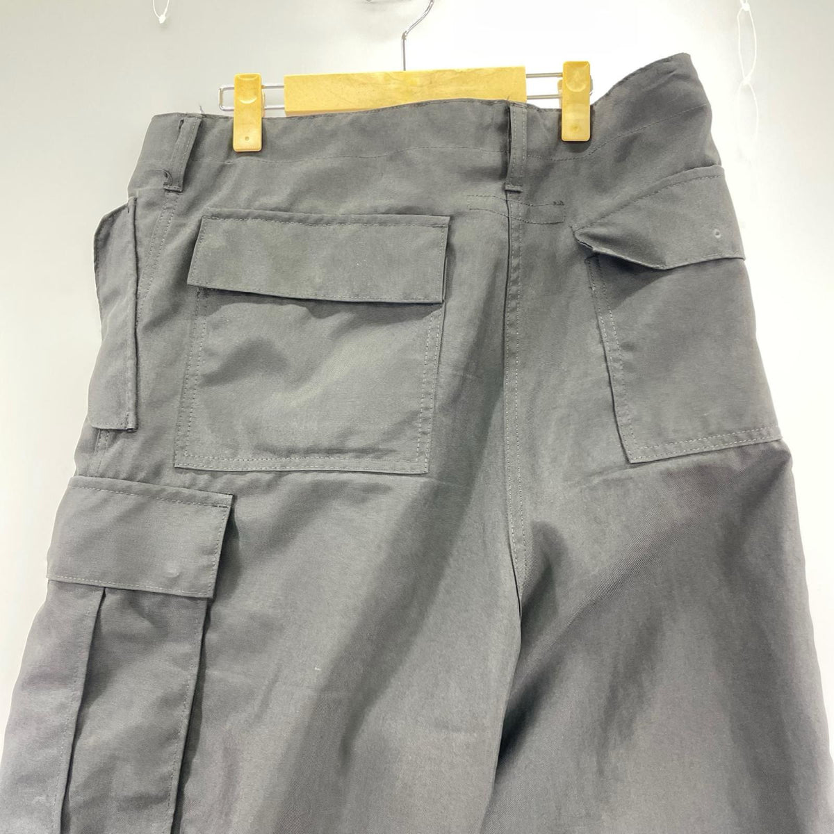パンツ JUNYA WATANABE COMME des GARCONS MAN 24SS エステルマットクロス カーゴパンツ M 黒 M ブラック