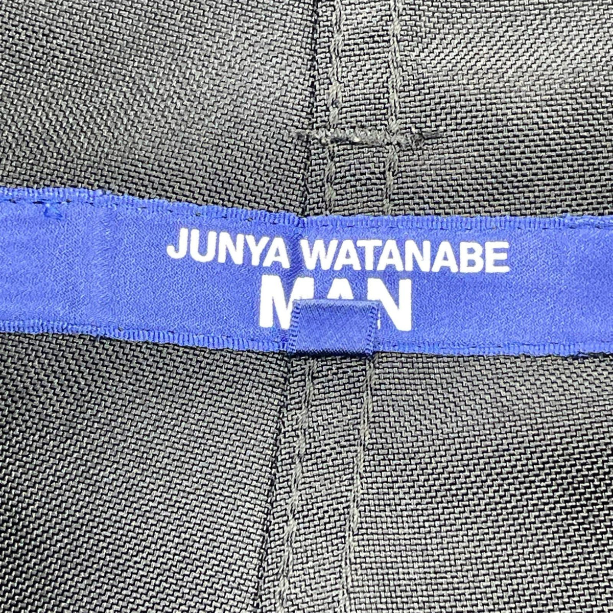 パンツ JUNYA WATANABE COMME des GARCONS MAN 24SS エステルマットクロス カーゴパンツ M 黒 M ブラック
