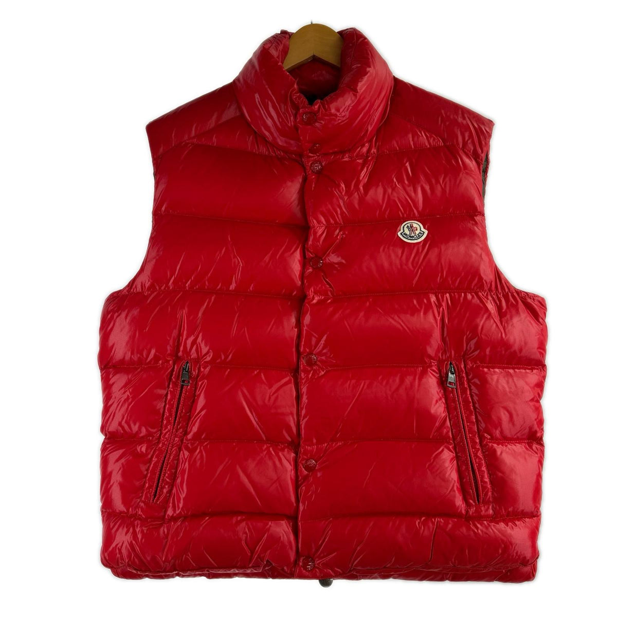 ダウンベスト MONCLER TIB GILET(3)レッド 3 レッド