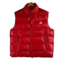 ダウンベスト MONCLER TIB GILET(3)レッド 3 レッド