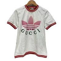GUCCI×adidas/トレフォイル/ロゴTEE/M/723405