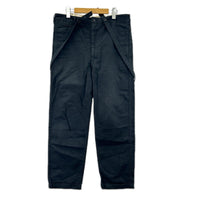 オーバーオール CAMUS BRACES PANTS 1 ブラック