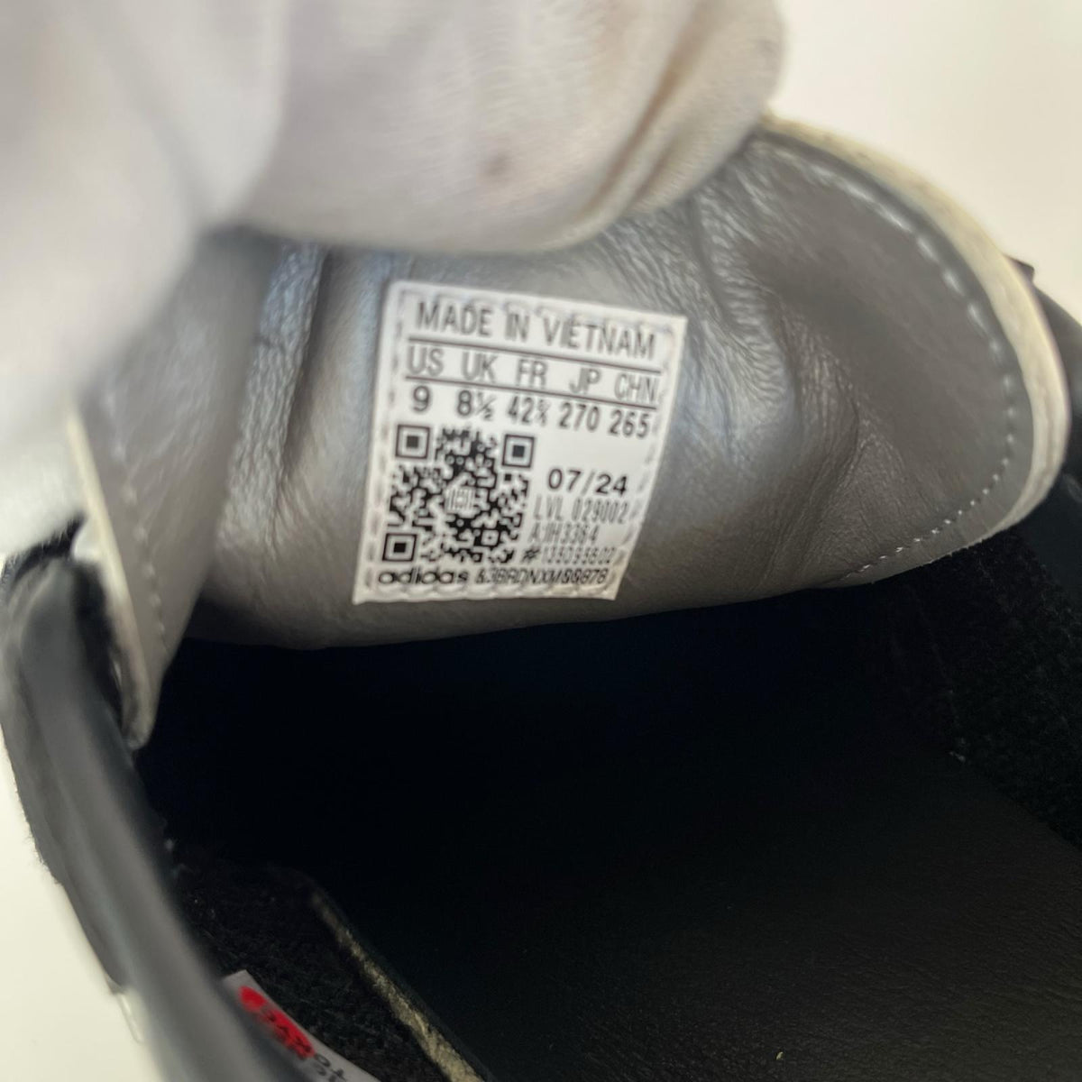 スニーカー SAMBA ATMOS “Tuxedo” CBLACK 27cm 27cm (US9 UK8 1/2 EU44) ブラック