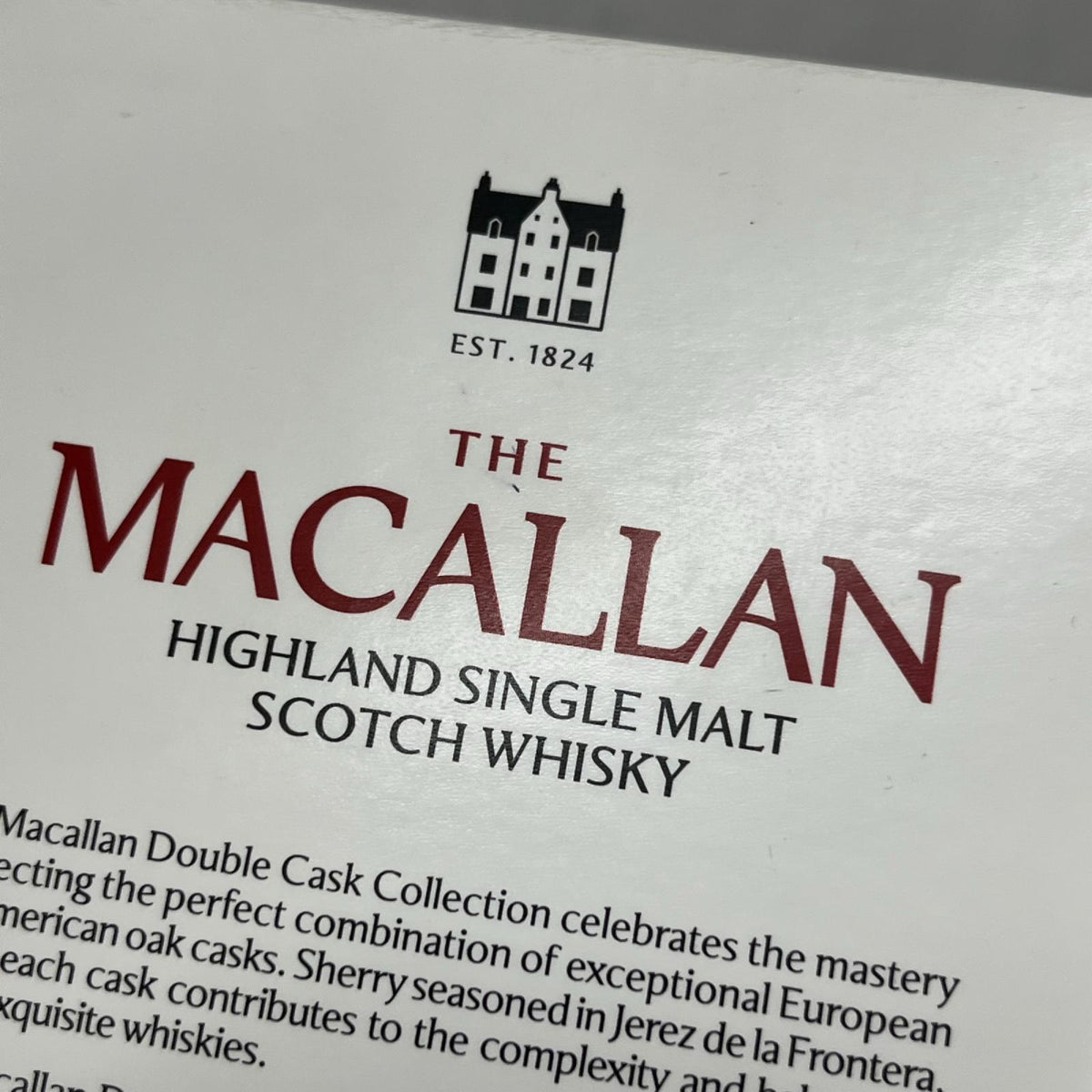 THE MACALLAN DOUBLE CASK 12年 700ml ウイスキー