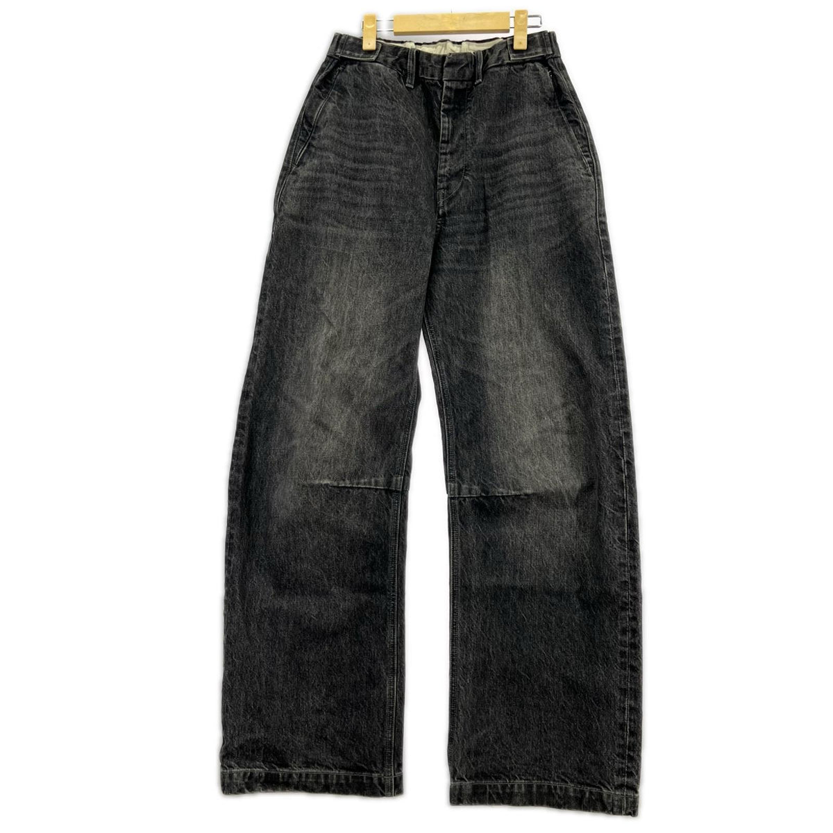 デニムパンツ THE DENIM WIDE FIT VINTAGE 2 ブラック