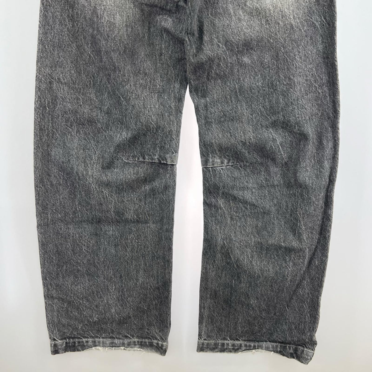 デニムパンツ THE DENIM WIDE FIT VINTAGE 2 ブラック