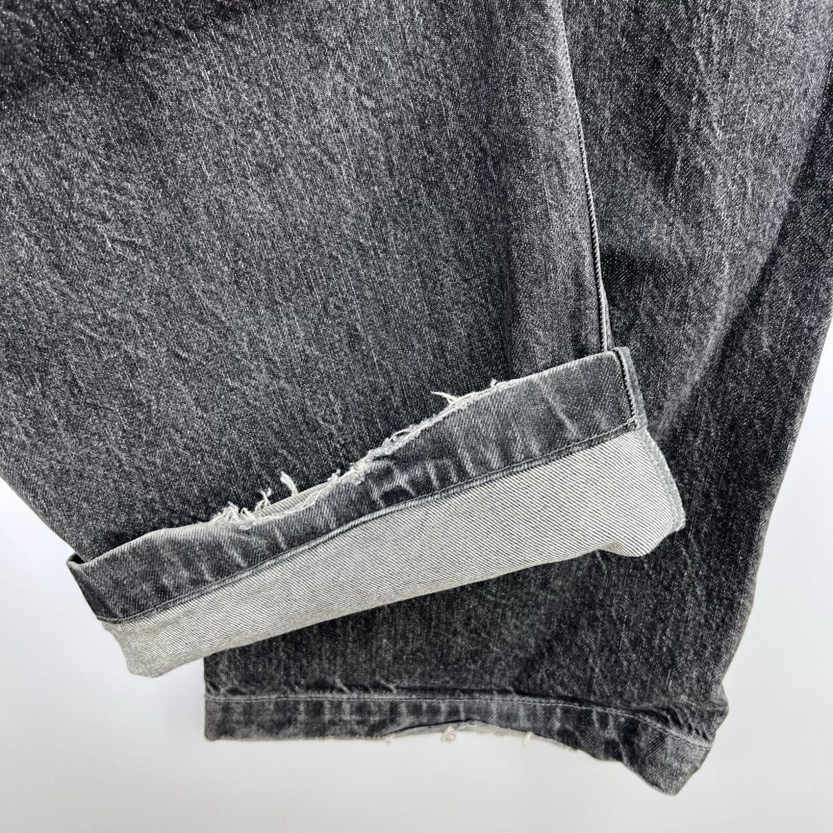 デニムパンツ THE DENIM WIDE FIT VINTAGE 2 ブラック
