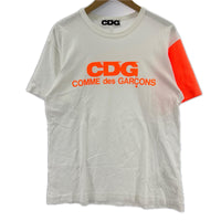 半袖Tシャツ CDG 21SS ロゴプリント L ホワイト