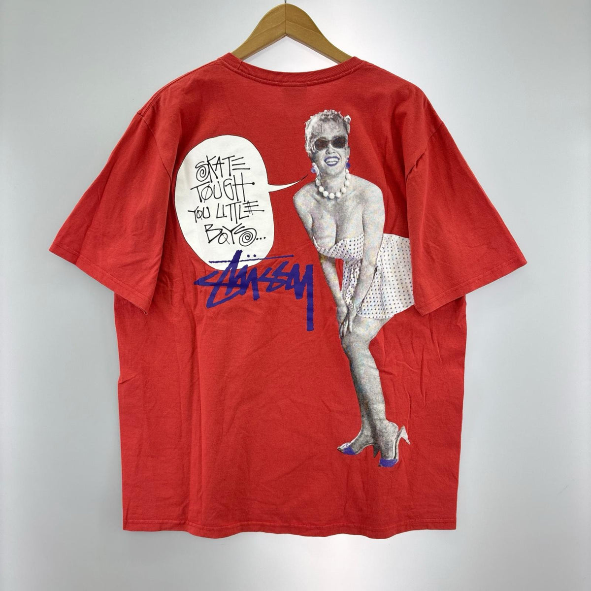 半袖Tシャツ Skate Tough Tee L レッド