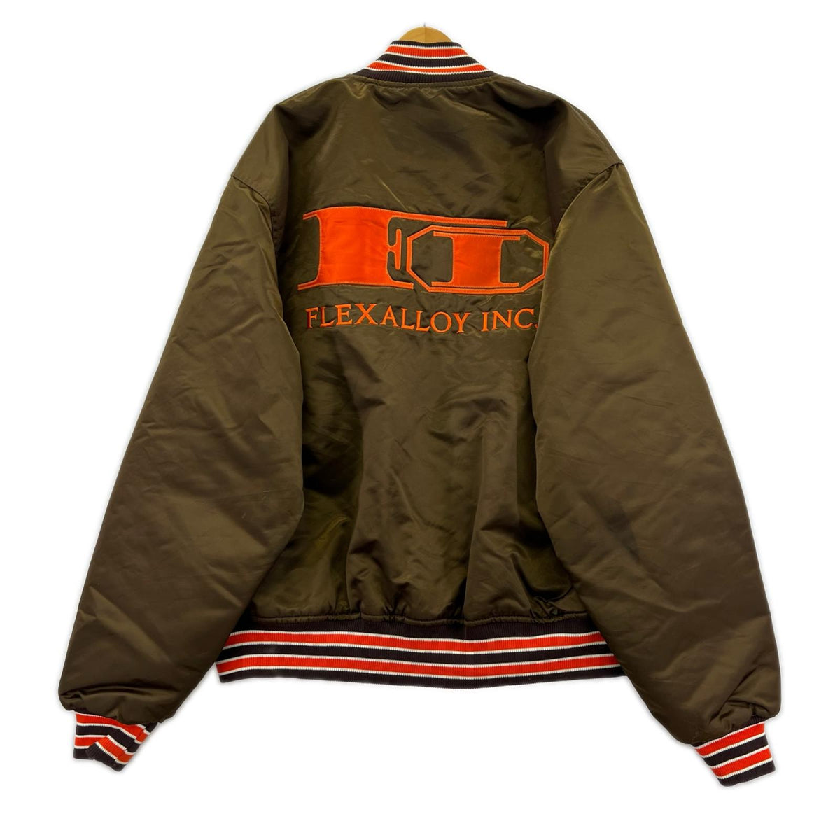 ブルゾン GAME sportswear スタジャン BRW XXL ブラウン