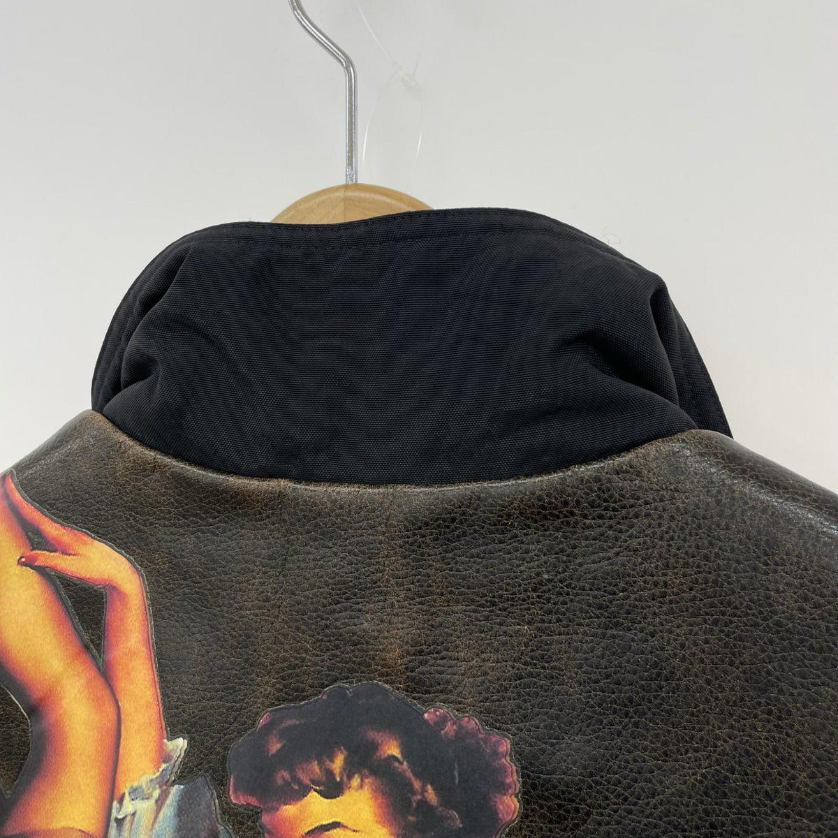 長袖シャツ 20aw pinup girl nylon vest ブラック