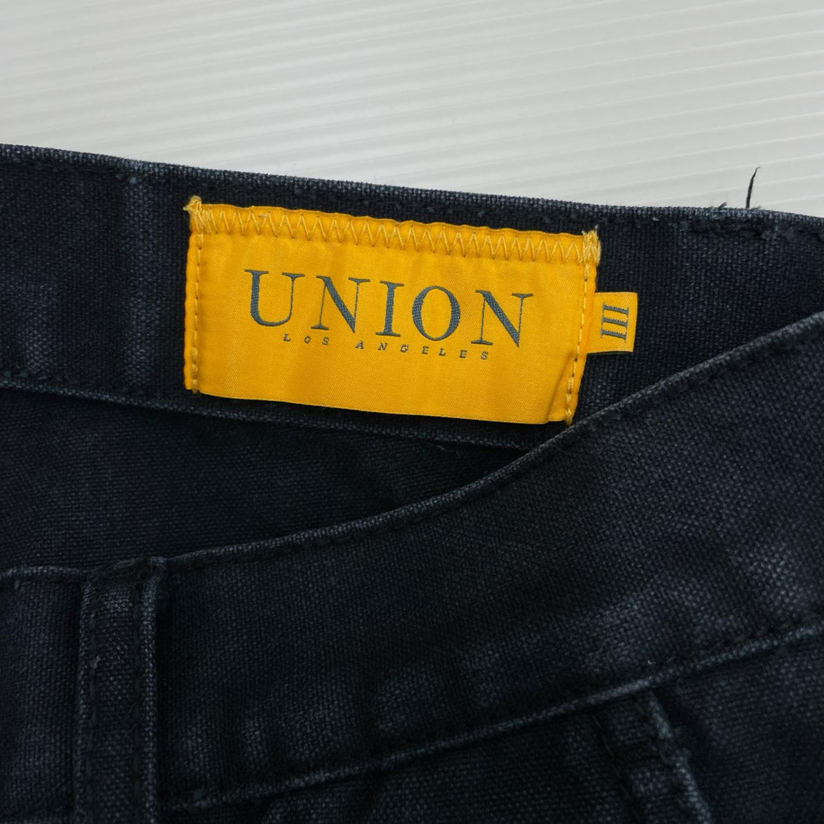 デニムパンツ UNION MILLER PANT w36 3 ブラック