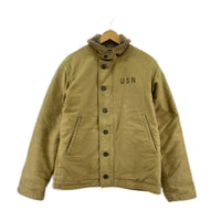 ジャケット USN N-1 デッキデッキジャケット OLV (M) M