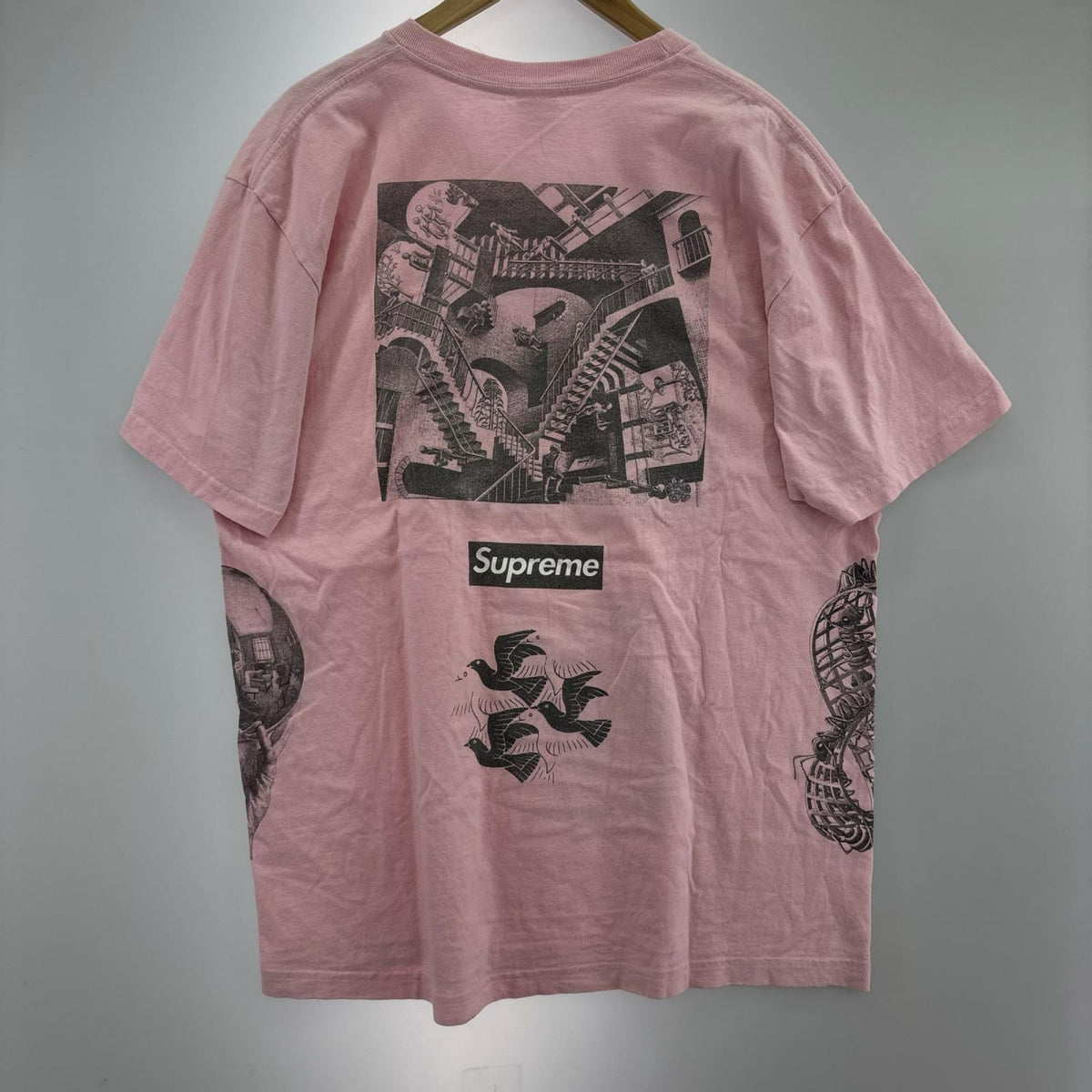 半袖Tシャツ MC Escher Collage TEE ピンク