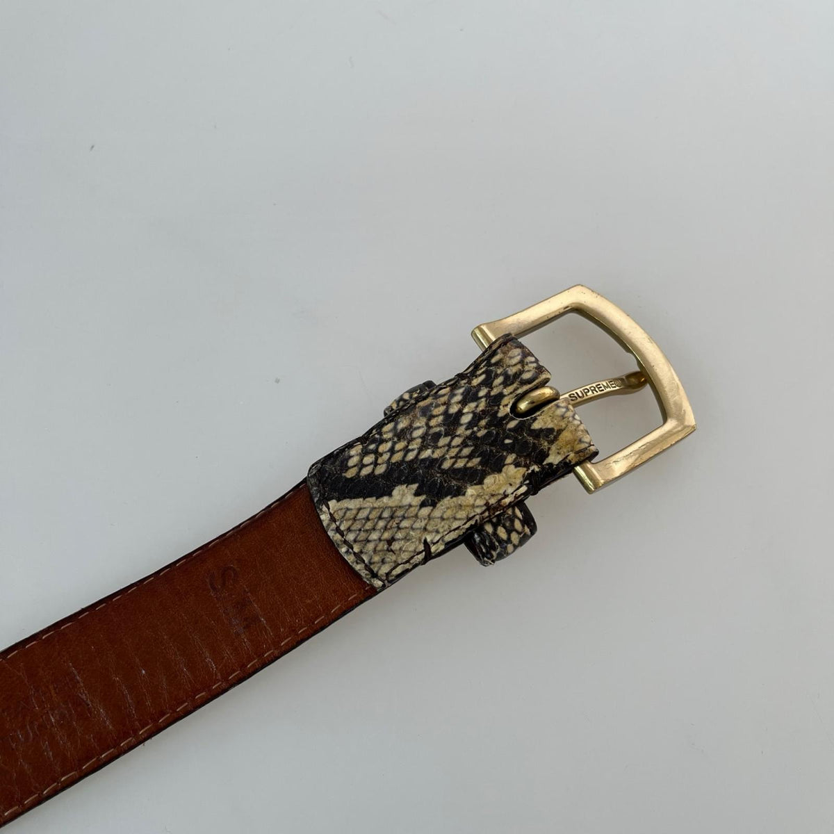 その他アクセサリー パイソン ベルト