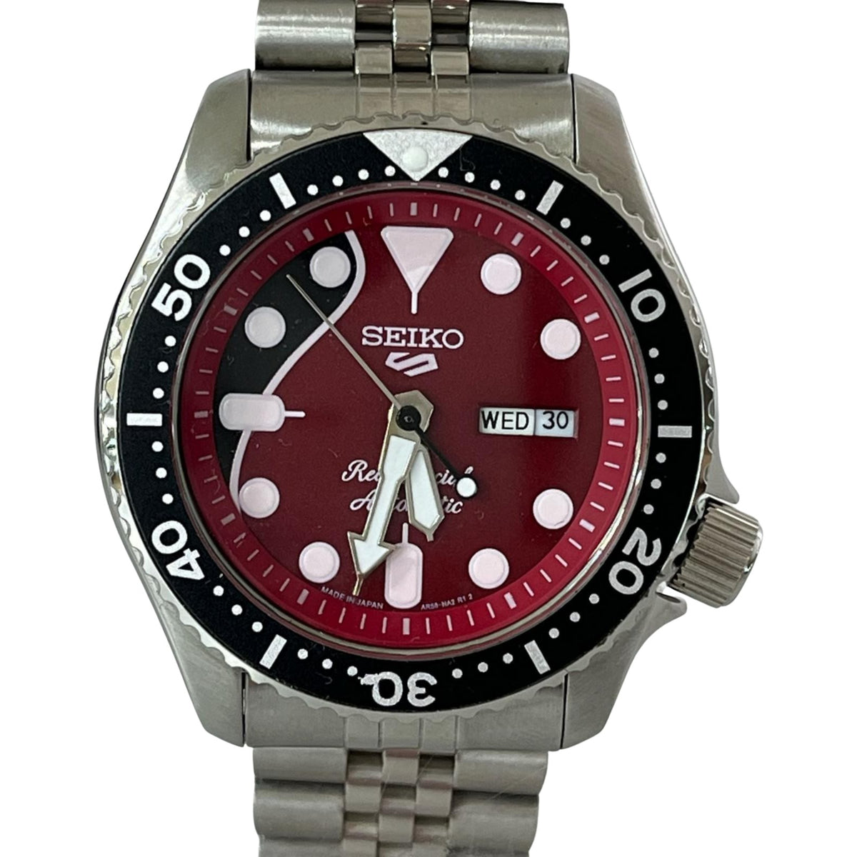 腕時計 SEIKO 5 Sports 自動巻き シルバー