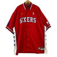 半袖シャツ SIXERS S/Sユニフォーム 赤 XL レッド