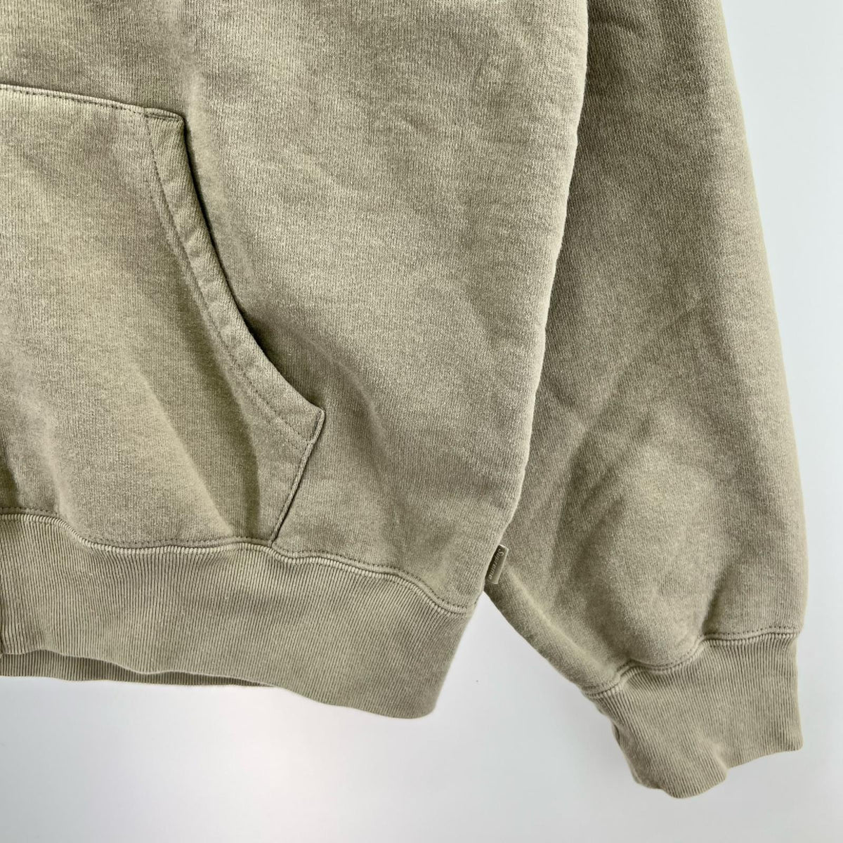 パーカー 26FW Supreme SmallBox ZipUp Hooded Sweatshirt "Grey" S ベージュ