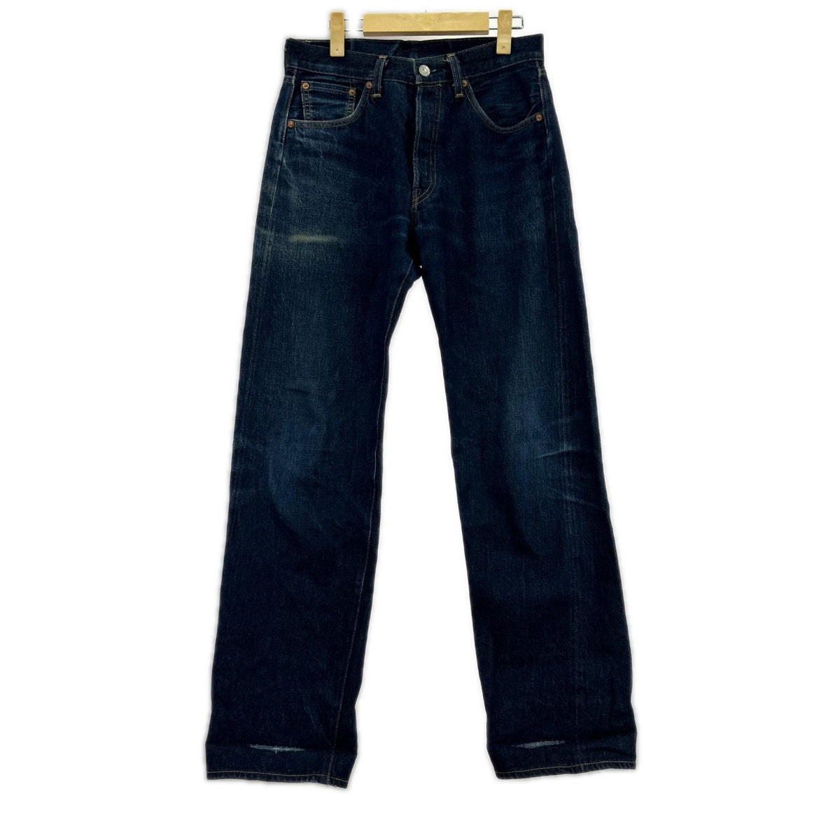 デニムパンツ 50155-0079 501XX 1955model BIG-E 赤耳 30 ネイビー