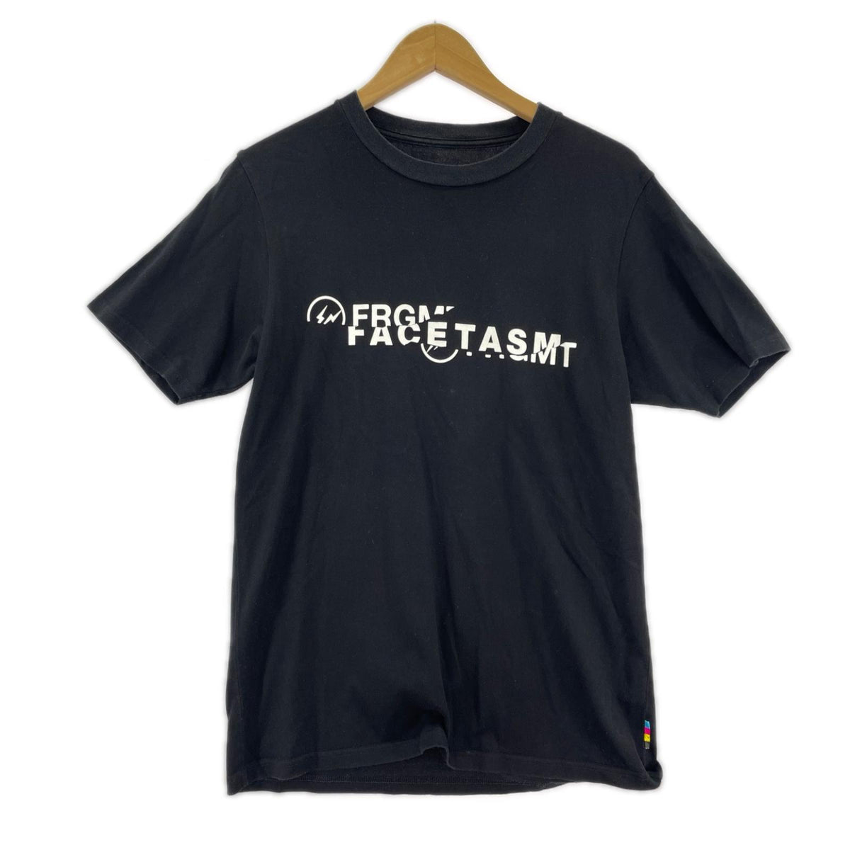 半袖Tシャツ ×Fragment プリントTEE 黒 (S) S ブラック