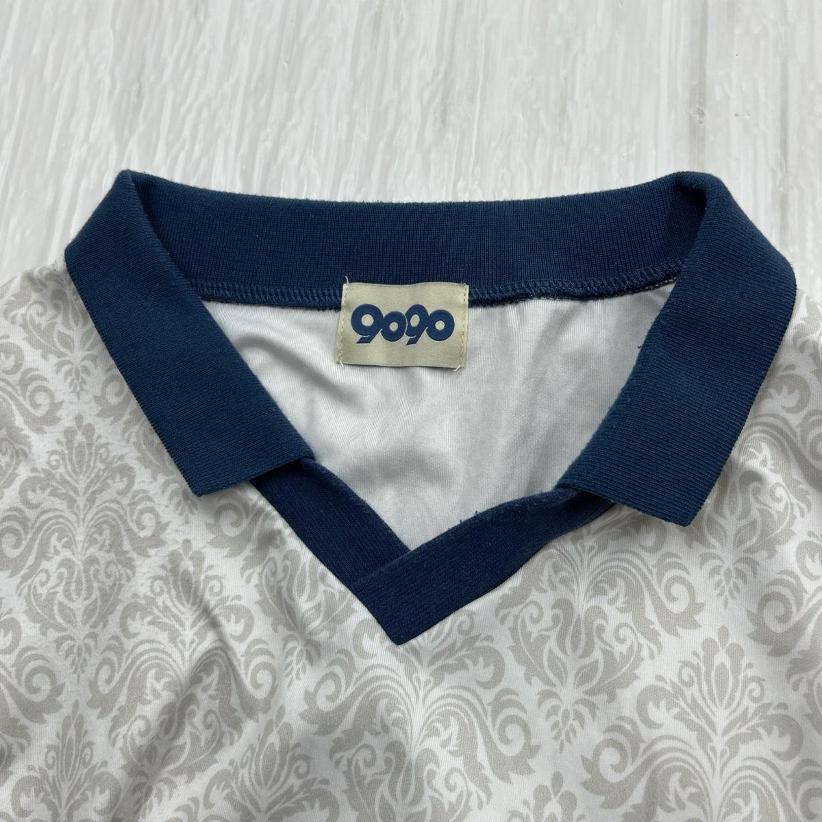 半袖Tシャツ ゲームシャツ/L/総柄 L ベージュ