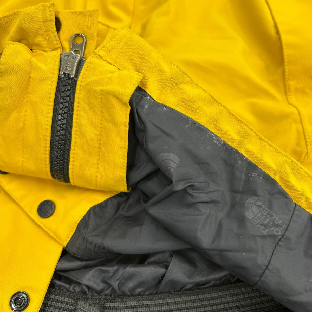 マウンテンパーカー THE NORTH FACE GORE-TEX MOUNTAIN JACKET 黄色 M イエロー