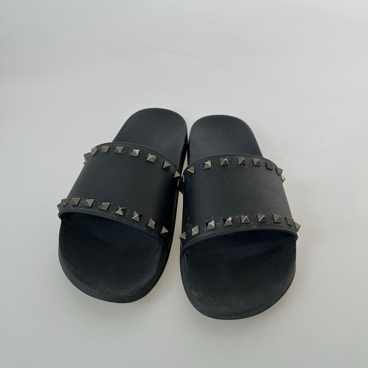 サンダル Rockstud slide sandal 42 BLK