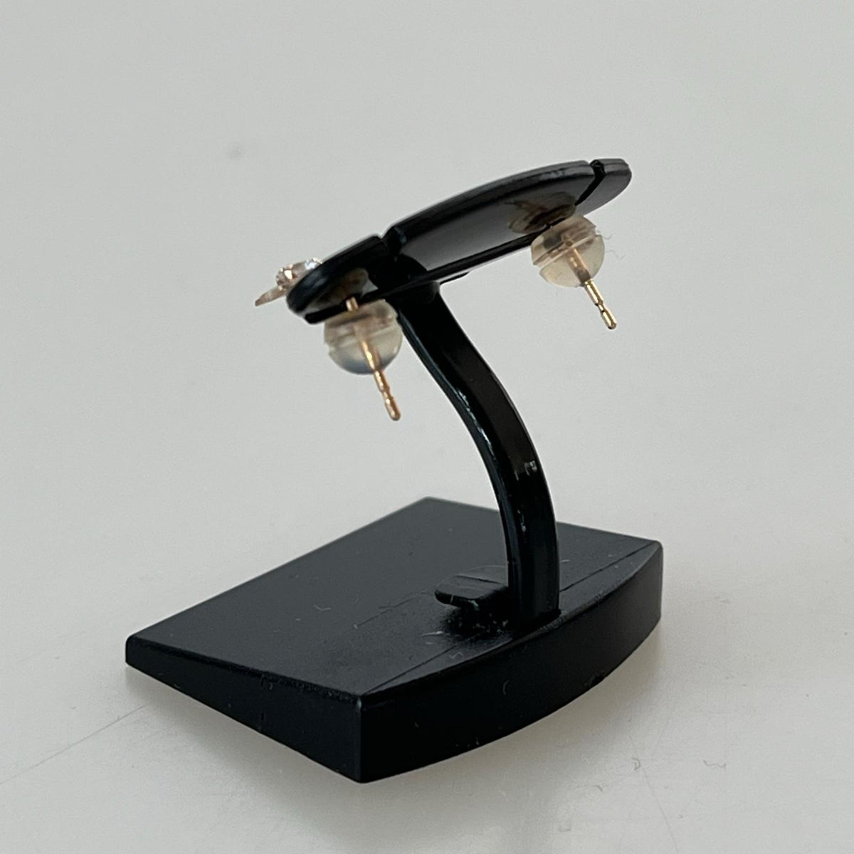 その他アクセサリー canal4℃ K10 ハートピアス ピンクゴールド